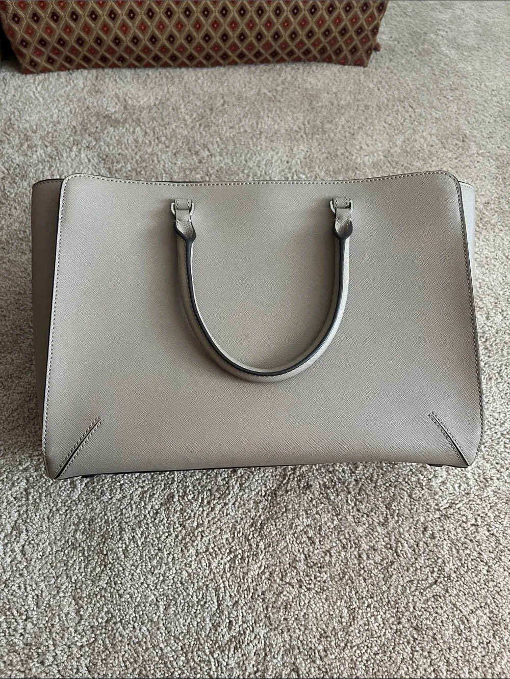 Tory Burch Gray Tote Bag